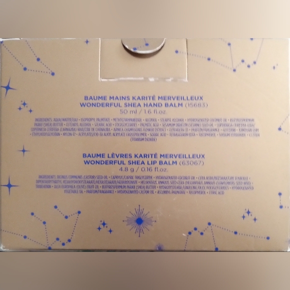 Yves Rocher Wonderful Shea Hand Balm 50mL  & Lip Balm 4.8g Gift set - Picture 2 of 3